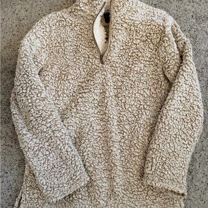 Love Tree Cream Sherpa Jacket